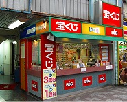 宝くじロトショップ　上野松竹店